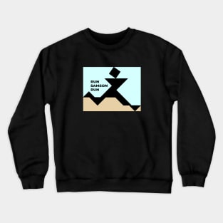 Run Samson Run Crewneck Sweatshirt